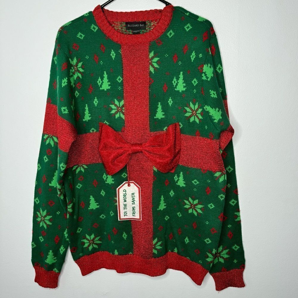 Blizzard Bay Christmas sweater size large
